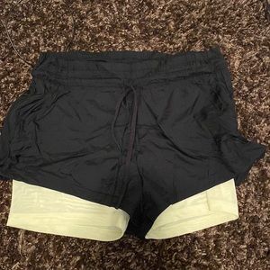 adidas athletic shorts with mesh under shorts